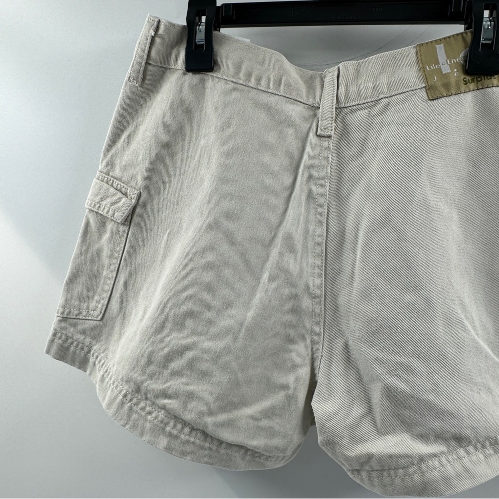 Lee Life Energy & Essence Light Beige Khaki Cargo Shorts | Women’s Size 7 - Picture 8 of 8